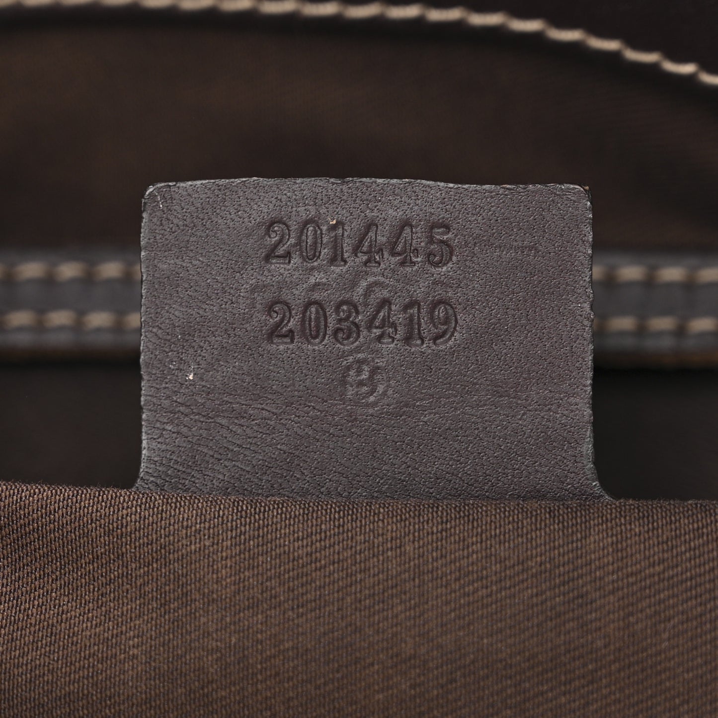 GG Plus Monogram XL Tote Dark Brown