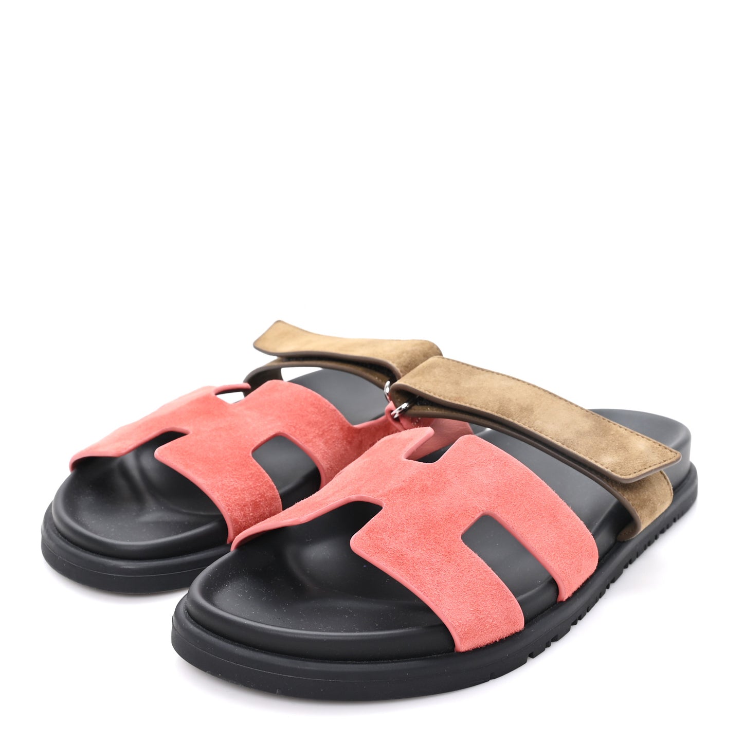 Suede Goatskin Womens Chypre Sandals 40 Rouge Tomette Terre Ambree
