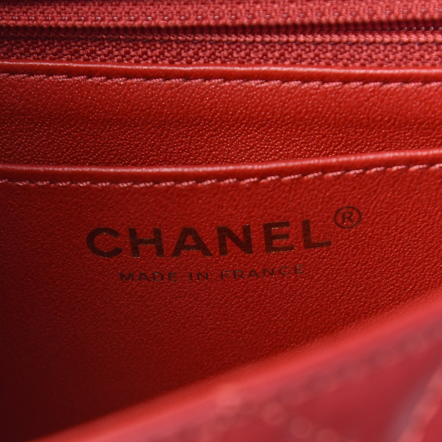 Aged Calfskin Quilted 2.55 Reissue Mini Flap Red