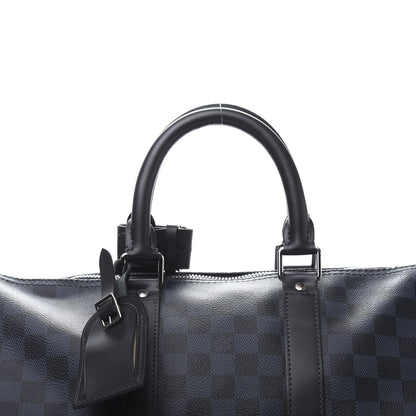 Louis Vuitton Damier Cobalt Keepall Bandouliere 45 9 of 12