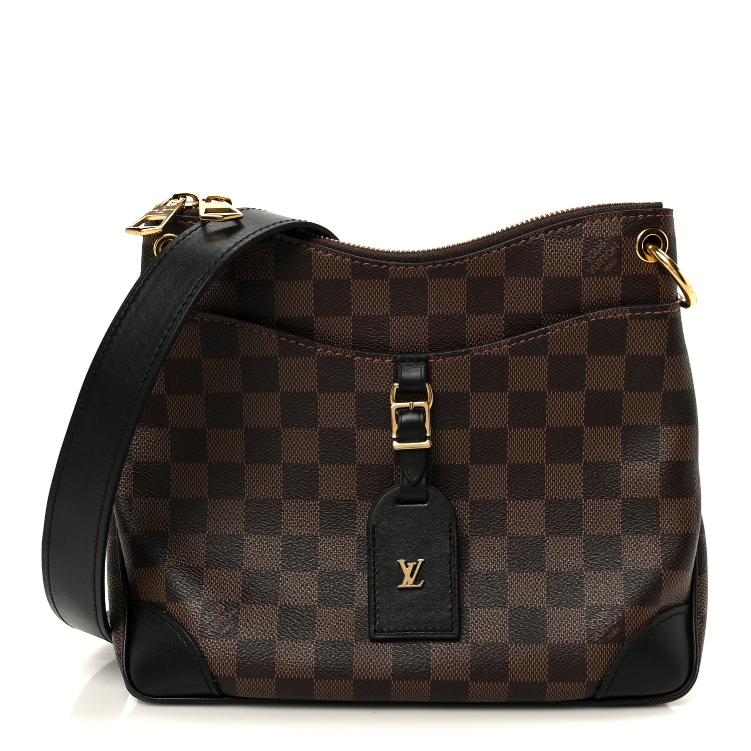 Louis Vuitton Damier Ebene Odeon PM Black 1 of 10