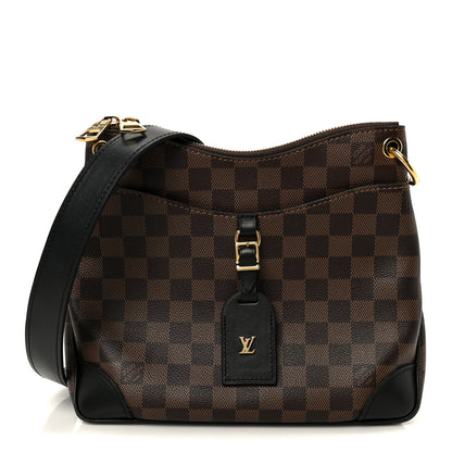 Louis Vuitton Damier Ebene Odeon PM Black 1 of 10