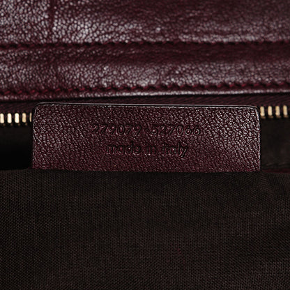 Saint Laurent Sheepskin Medium Cabas ChYc Plum 6 of 8