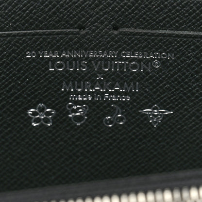 Louis Vuitton LV X TM Monogram Multicolor Clemence Wallet Black 6 of 8