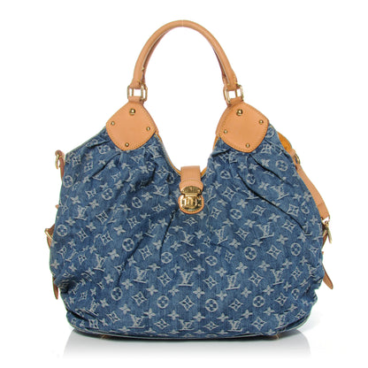 Louis Vuitton Denim Mahina XL Blue 1 of 7