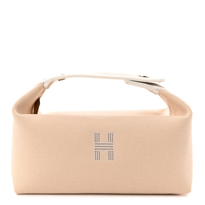 Hermes Canvas Small Bride-A-Brac Pouch Natural 1 of 10