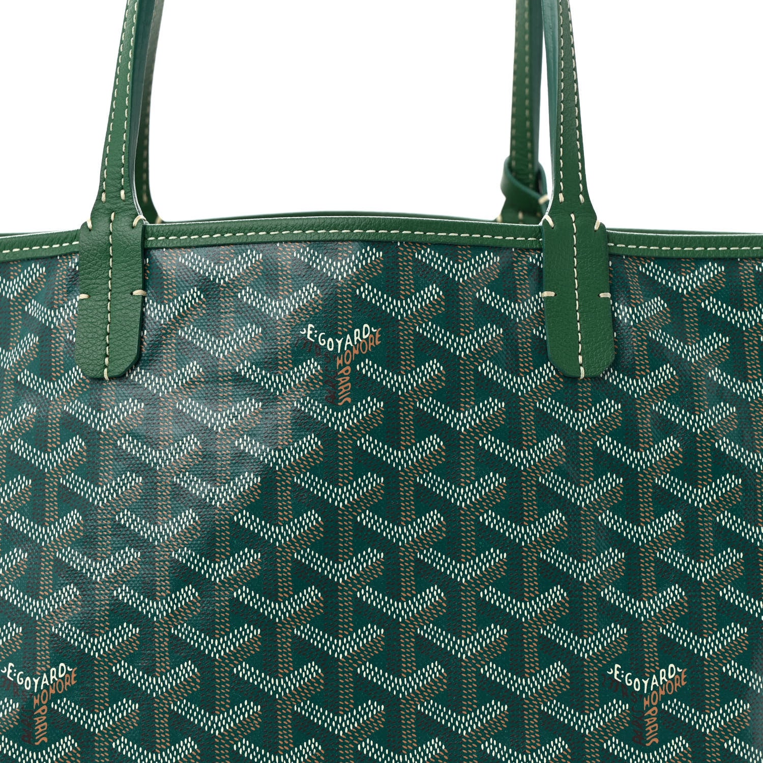 Goyard Goyardine Saint Louis PM Green 9 of 12