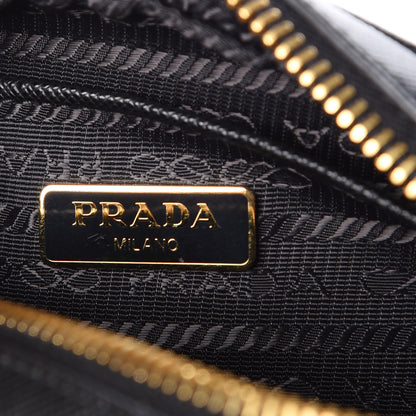 Prada Saffiano Small Camera Crossbody Bag Black 6 of 8