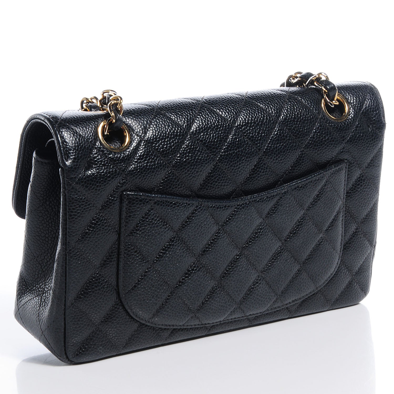 Chanel Caviar Quilted Small Double Flap Black 3 of 8