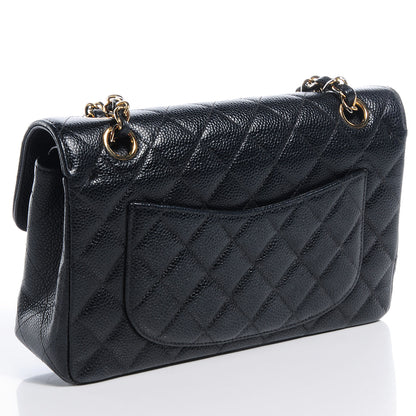 Chanel Caviar Quilted Small Double Flap Black 3 of 8