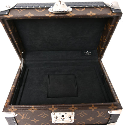 Louis Vuitton Monogram Coffret Watch Case Black 5 of 10