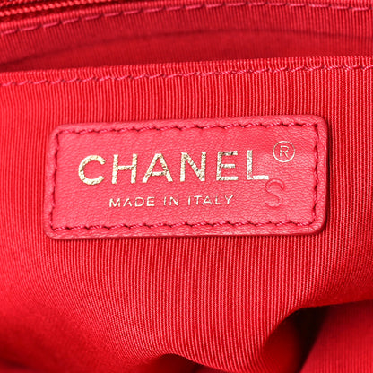 Chanel Lambskin Chevron Quilted Small Urban Spirit Backpack Pink 5 of 8