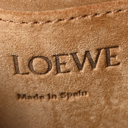 Loewe Calfskin Jacquard Mini Gate Dual Bag Ash Grey 6 of 9
