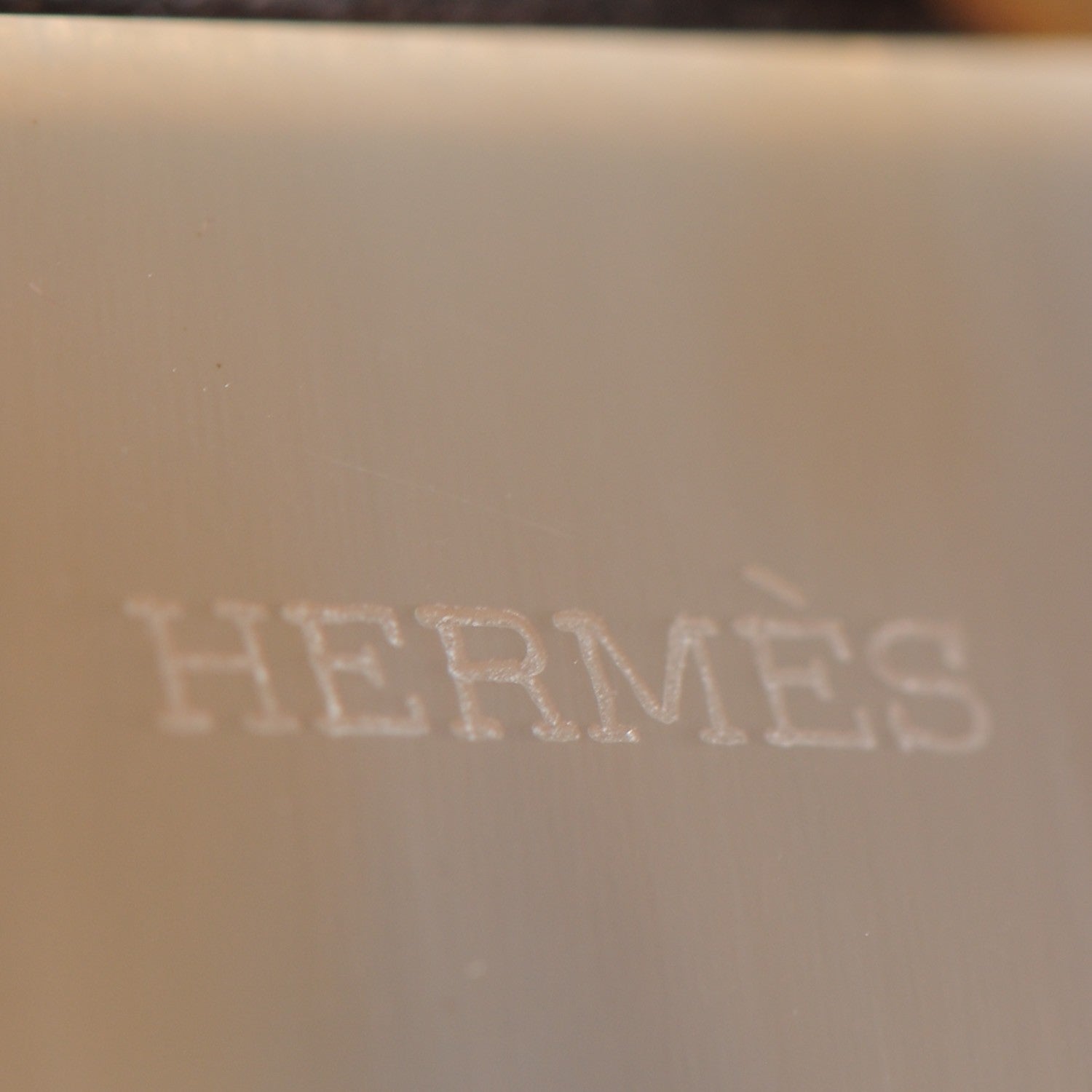 Hermes Buffalo Horn Isthme Corne de Buffle Pendant Necklace 5 of 5