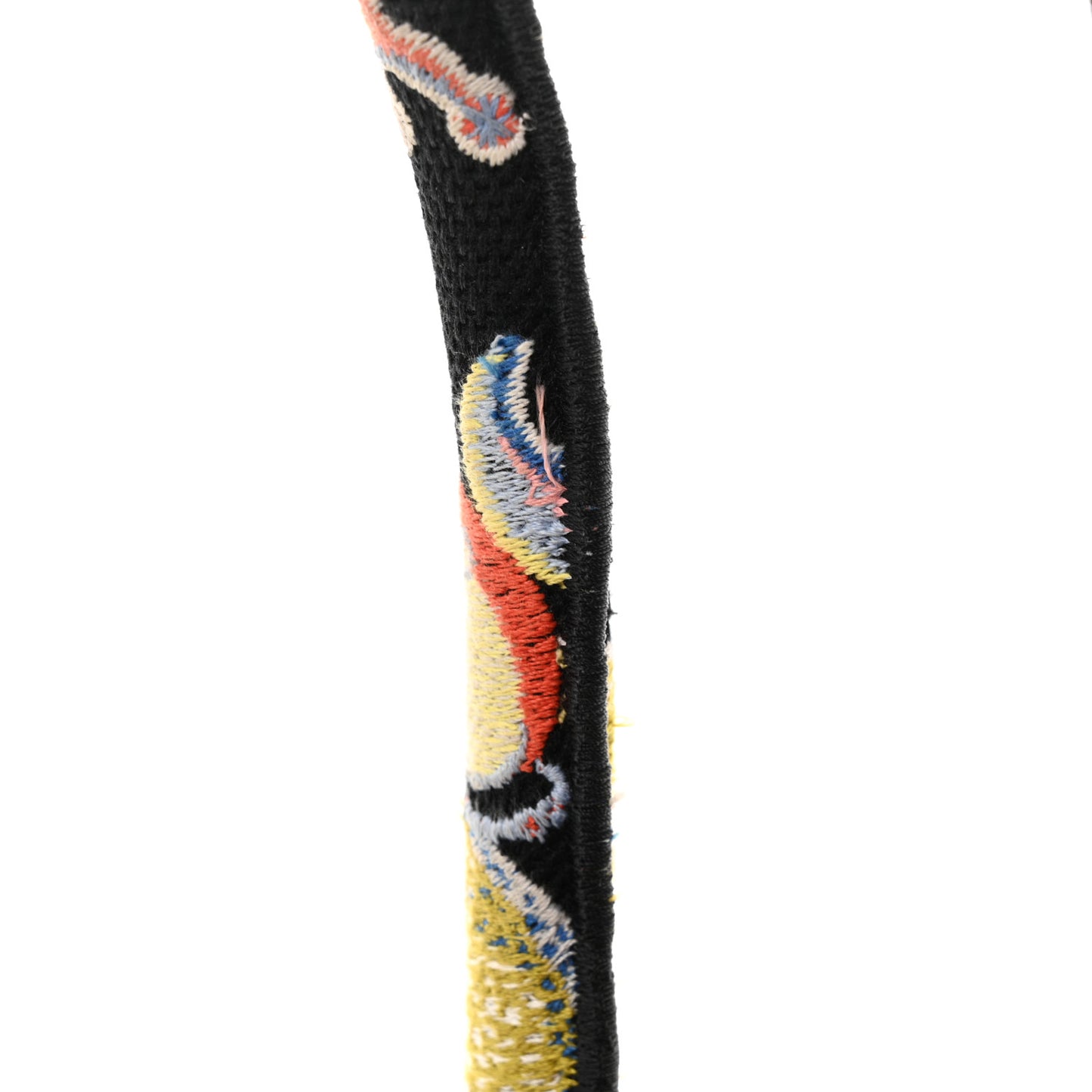 Canvas Zodiac Fantastico Embroidered Medium Book Tote Black Multicolor