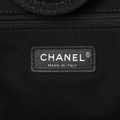 Chanel Lurex Boucle Medium Deauville Tote Black 6 of 10