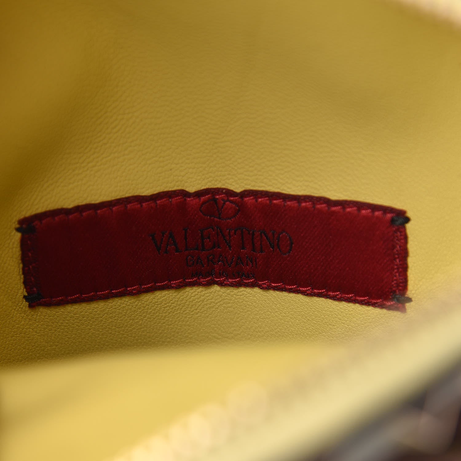Valentino Garavani Calfskin Watercolor Mini Rockstud Backpack Rose Green Yellow Sky 8 of 10