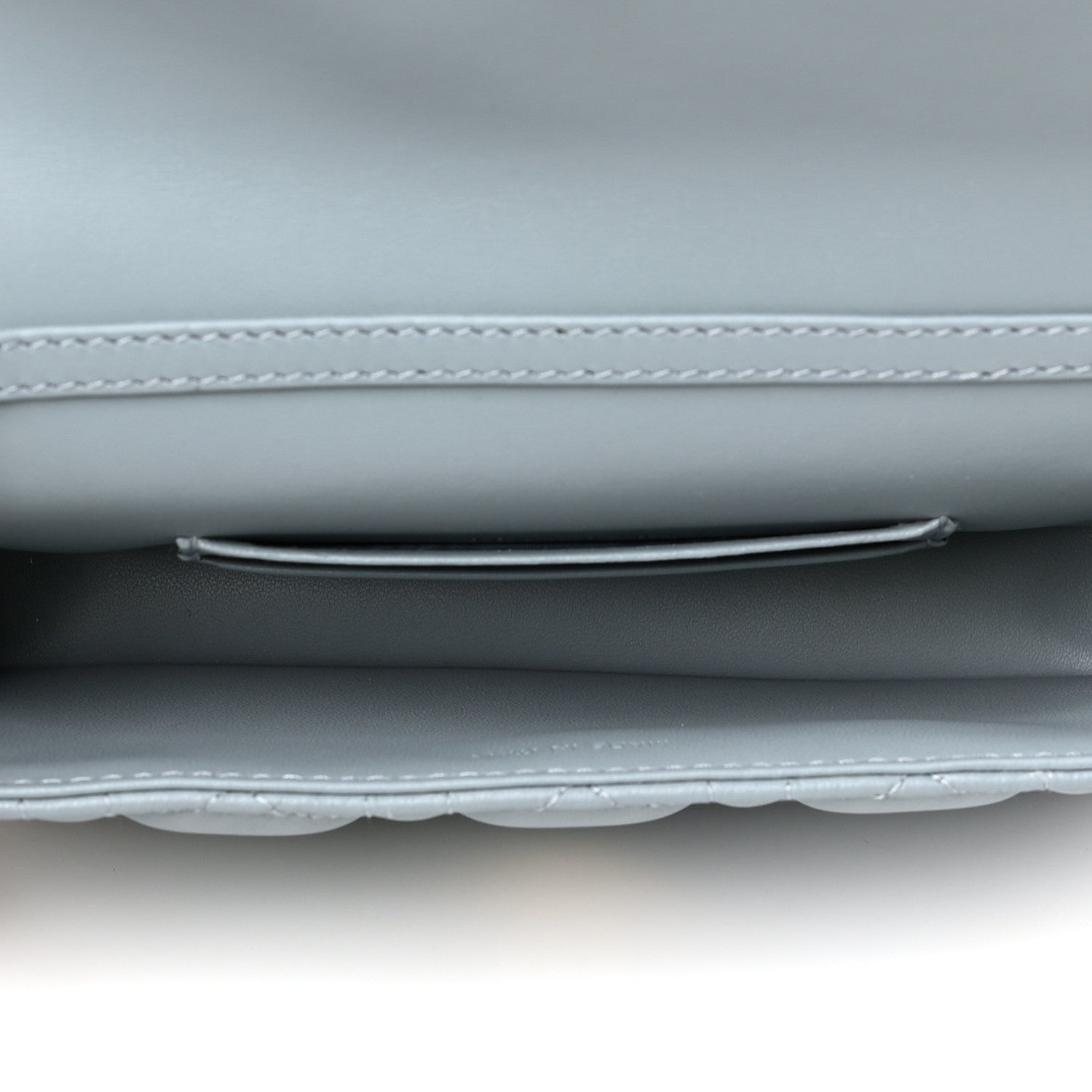 Christian Dior Lambskin Cannage Dior Talk Phone Pouch Cloud Blue 4 of 7