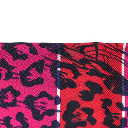Hermes Silk Jungle Love Rainbow Twilly Rose Vif Encre White 6 of 6