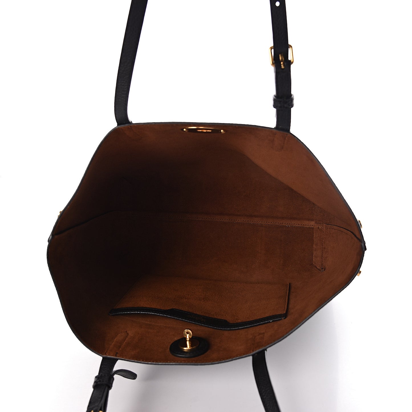 Small Classic Grain Bayswater Tote Black