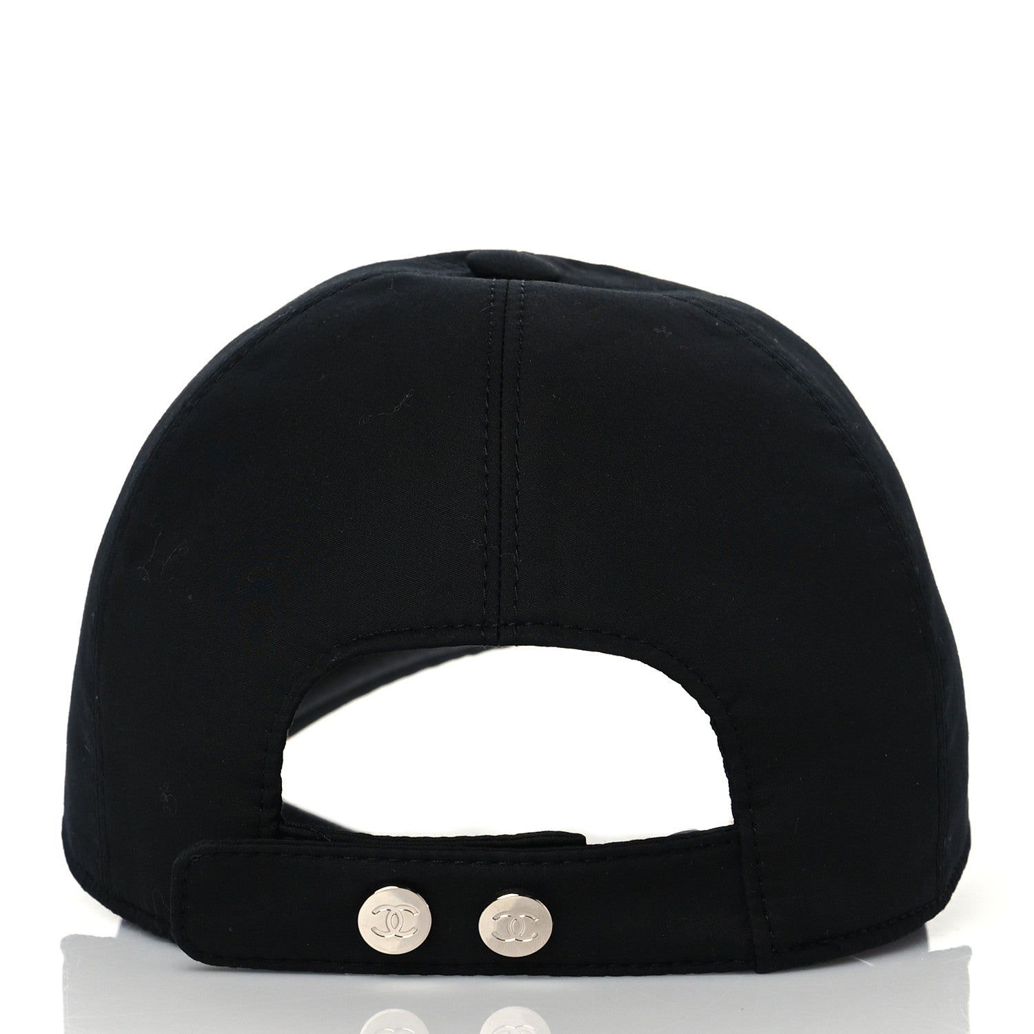 Chanel Cotton CC Cap Hat Black 5 of 8
