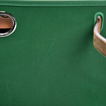 Hermes Vache Hunter Toile Herbag Zip 31 PM Cactus Natural 11 of 12