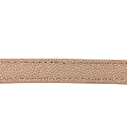 Saint Laurent Grain De Poudre Matelasse Monogram Mini Lou Camera Bag Dark Beige 11 of 11