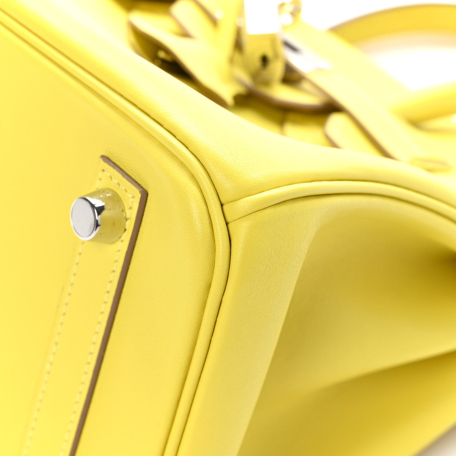 Hermes Swift Birkin 25 Lime 10 of 12