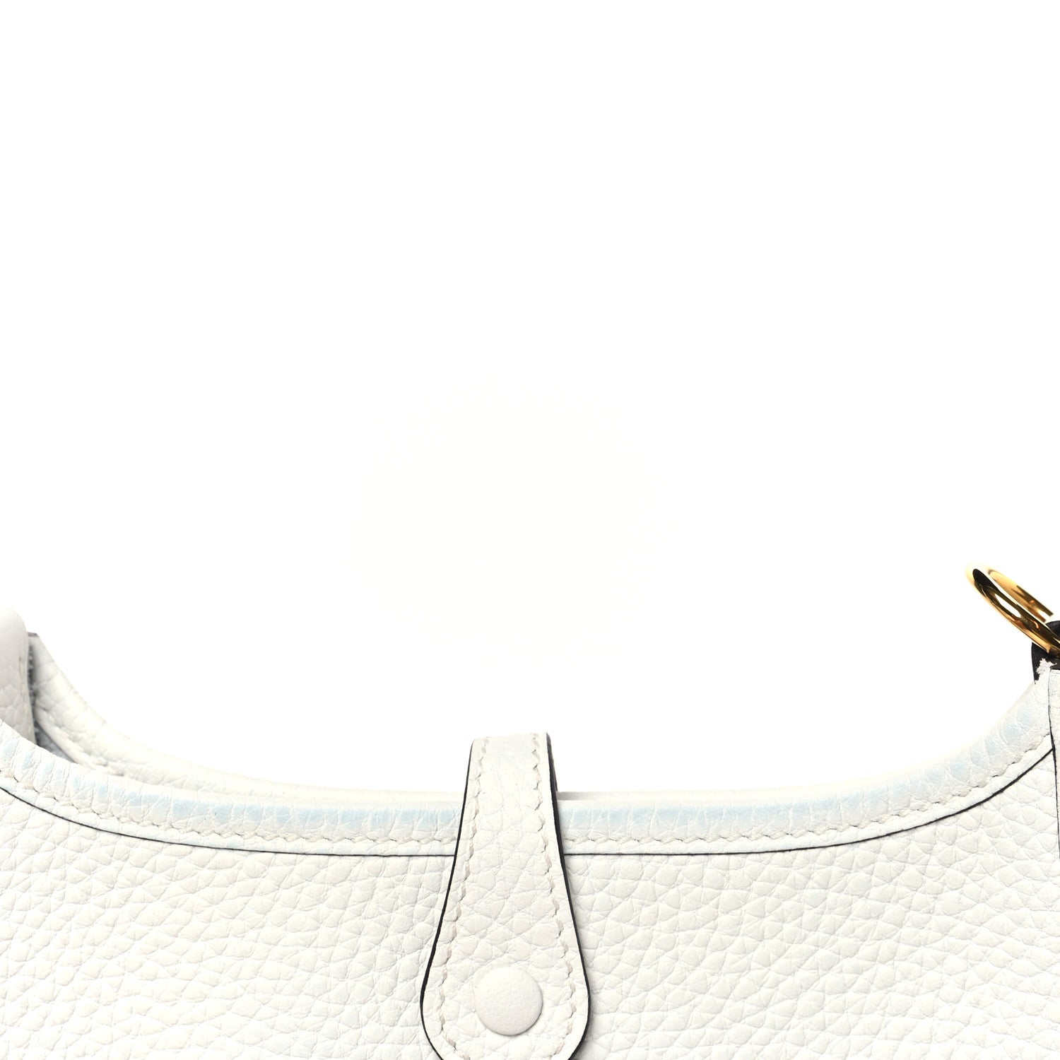 Hermes Taurillon Clemence Amazone Evelyne TPM New White 13 of 13