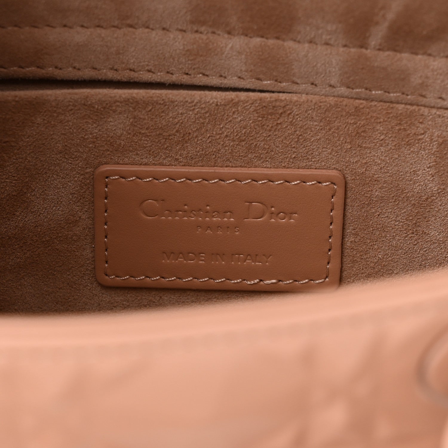 Christian Dior Calfskin Cannage Diamond Medium Lady D-Joy Rose Des Vents 6 of 9