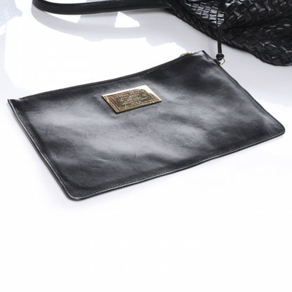 Bottega Veneta Woven Intrecciato Large Cabat Tote Black 9 of 9