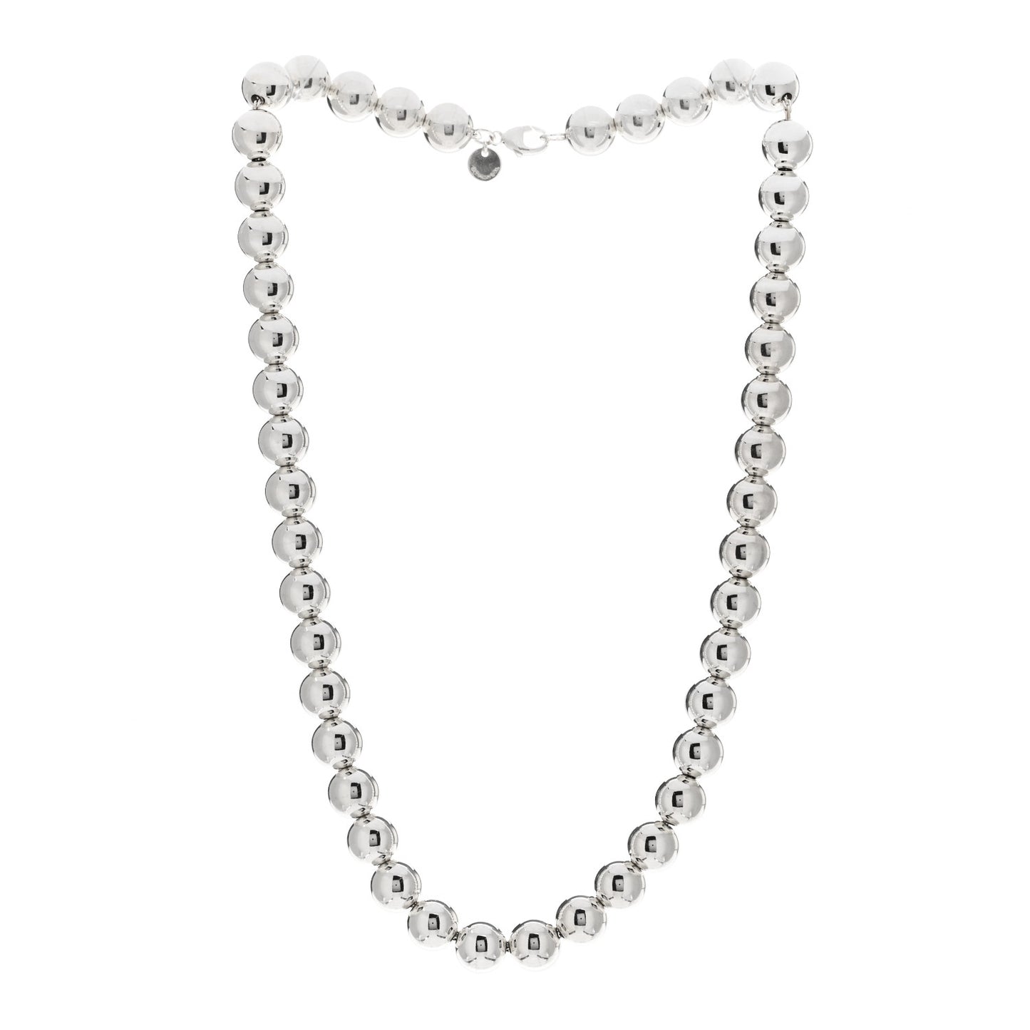 Sterling Silver 10mm HardWear Ball Necklace