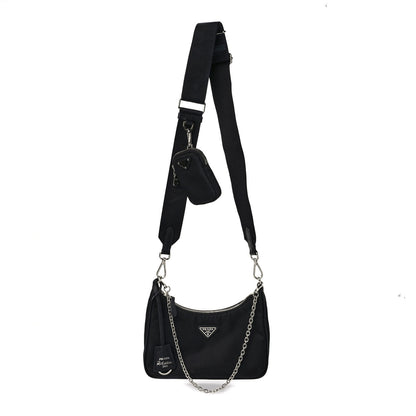 Prada Nylon Re-Edition 2005 Shoulder Bag Black 1 of 8