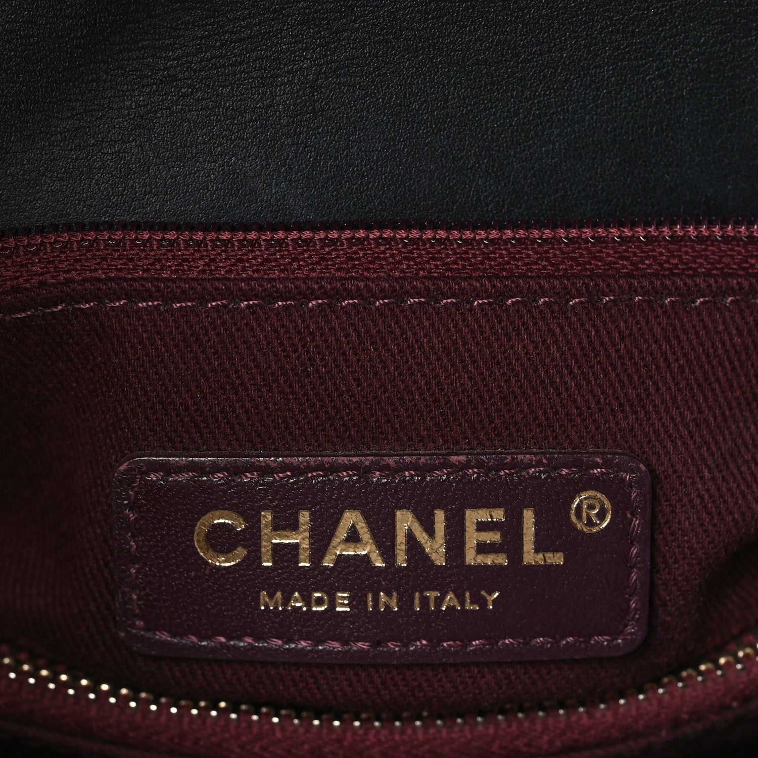 Chanel Aged Calfskin Chevron Quilted Small Coco Handle Flap Black 7 of 9