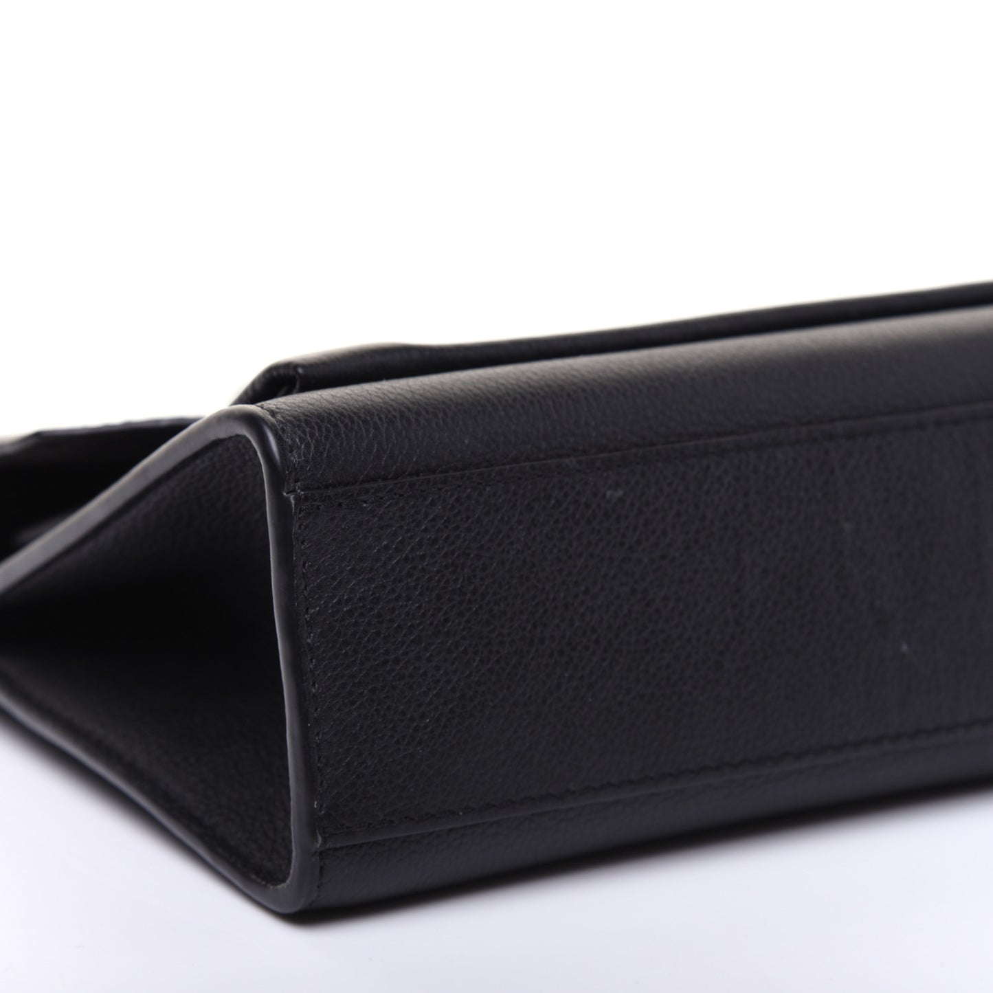 Soft Calfskin My Lockme Chain Bag BB Black