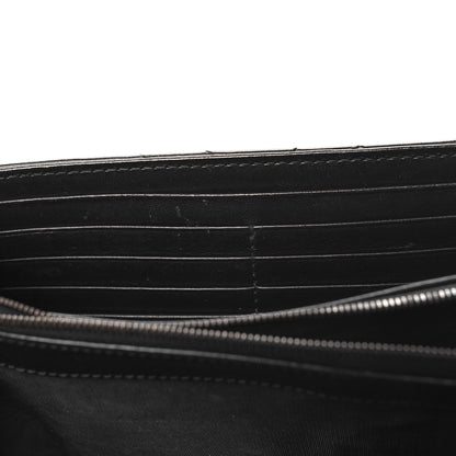 Gucci Calfskin Matelasse GG Marmont Chain Wallet Black 11 of 12
