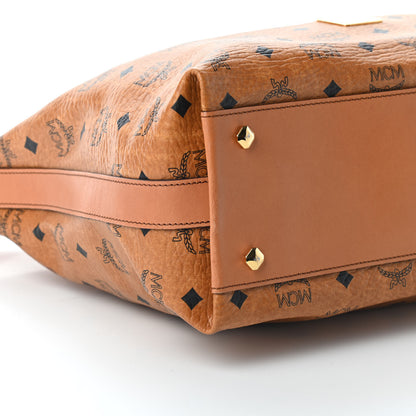 MCM Visetos Hobo Cognac 7 of 8