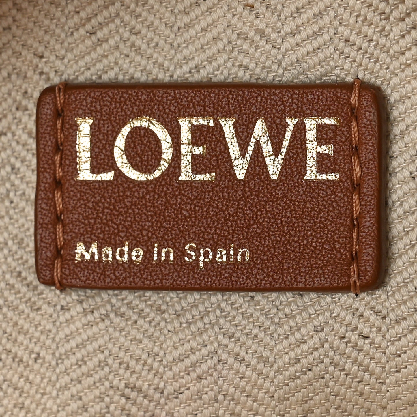 Jacquard Anagram Calfskin Small Cubi Bag Tan Pecan