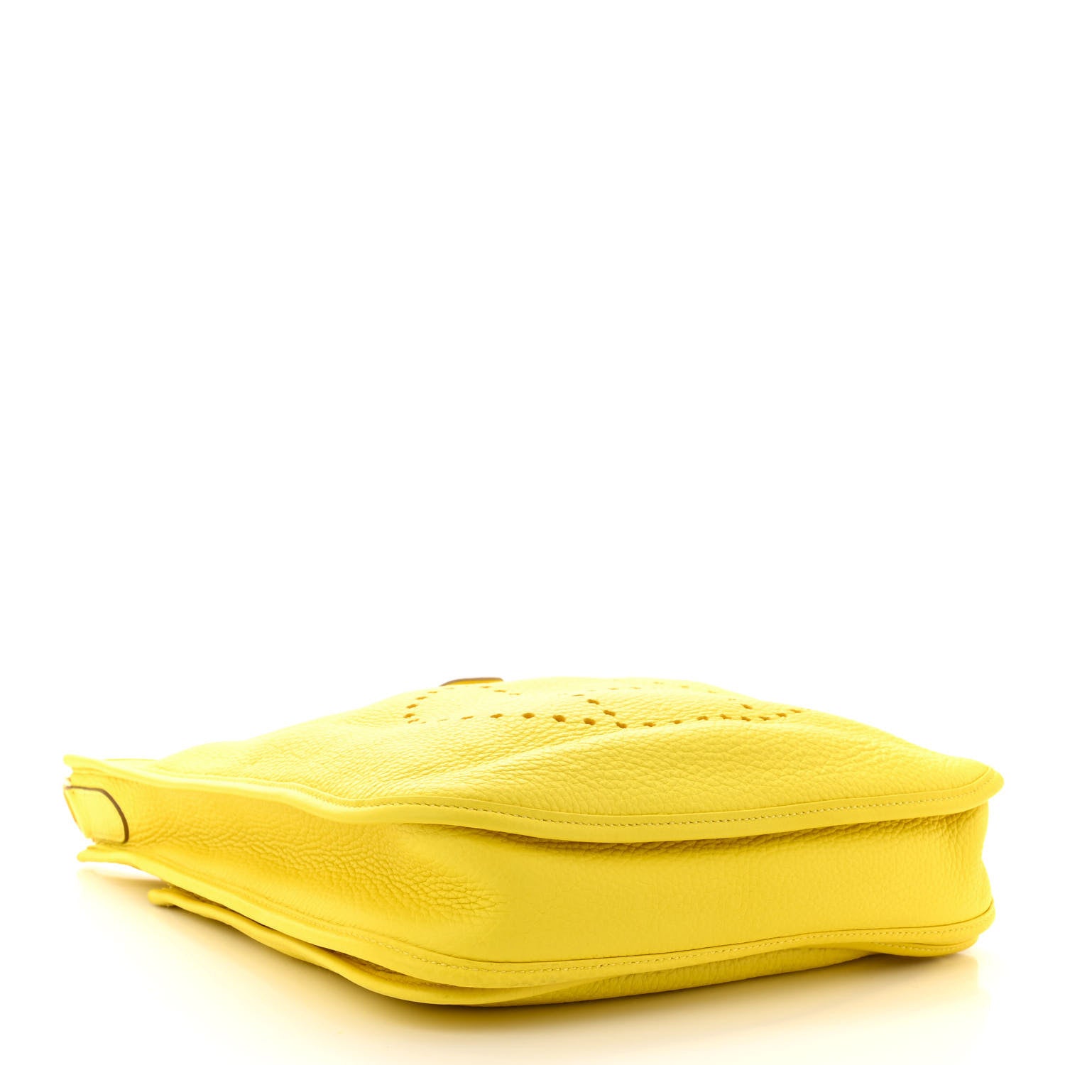 Hermes Taurillon Clemence Evelyne III PM Lime 4 of 12