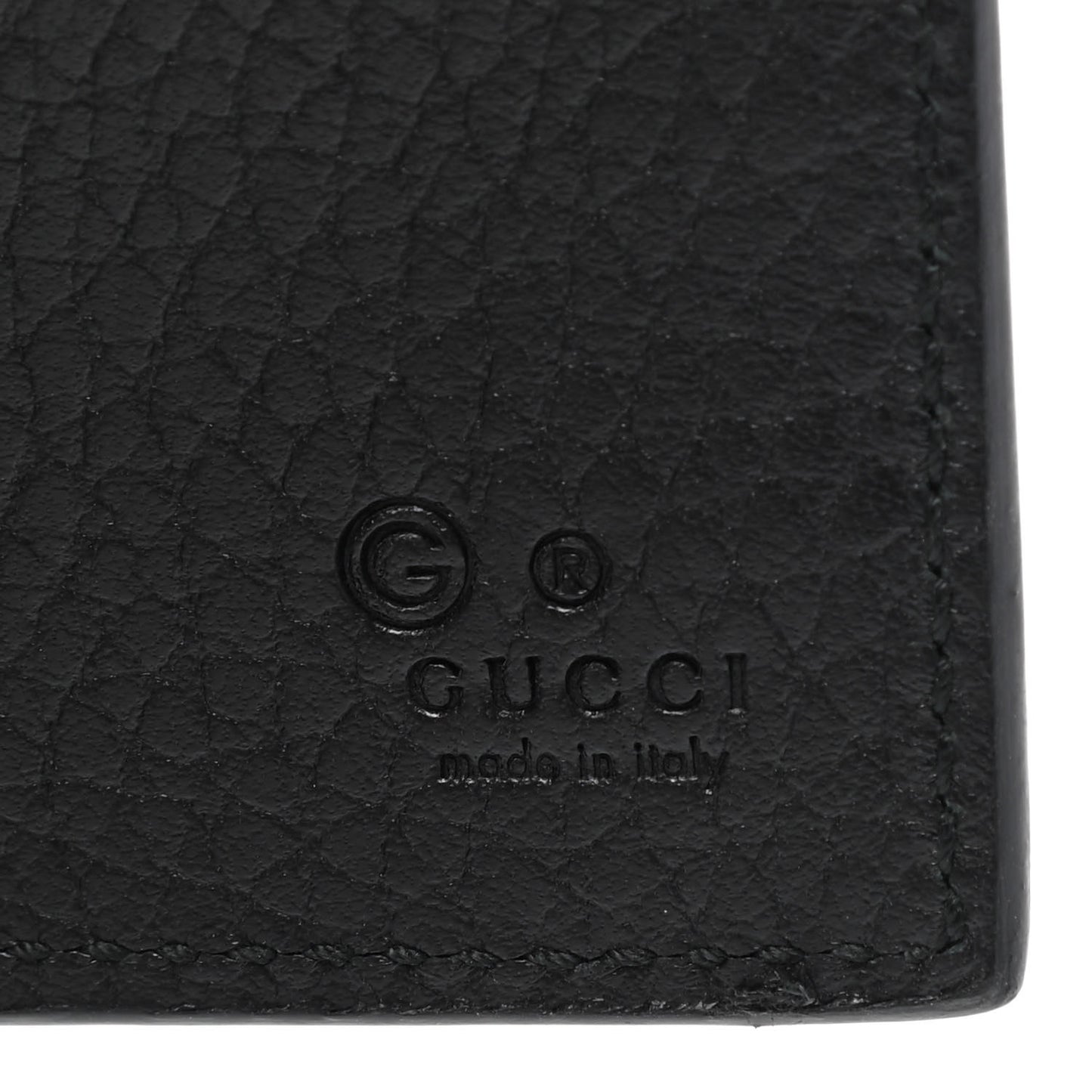 Pebbled Calfskin Interlocking G Continental Wallet Black