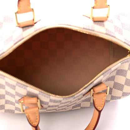 Louis Vuitton Damier Azur Speedy Bandouliere 25 4 of 4