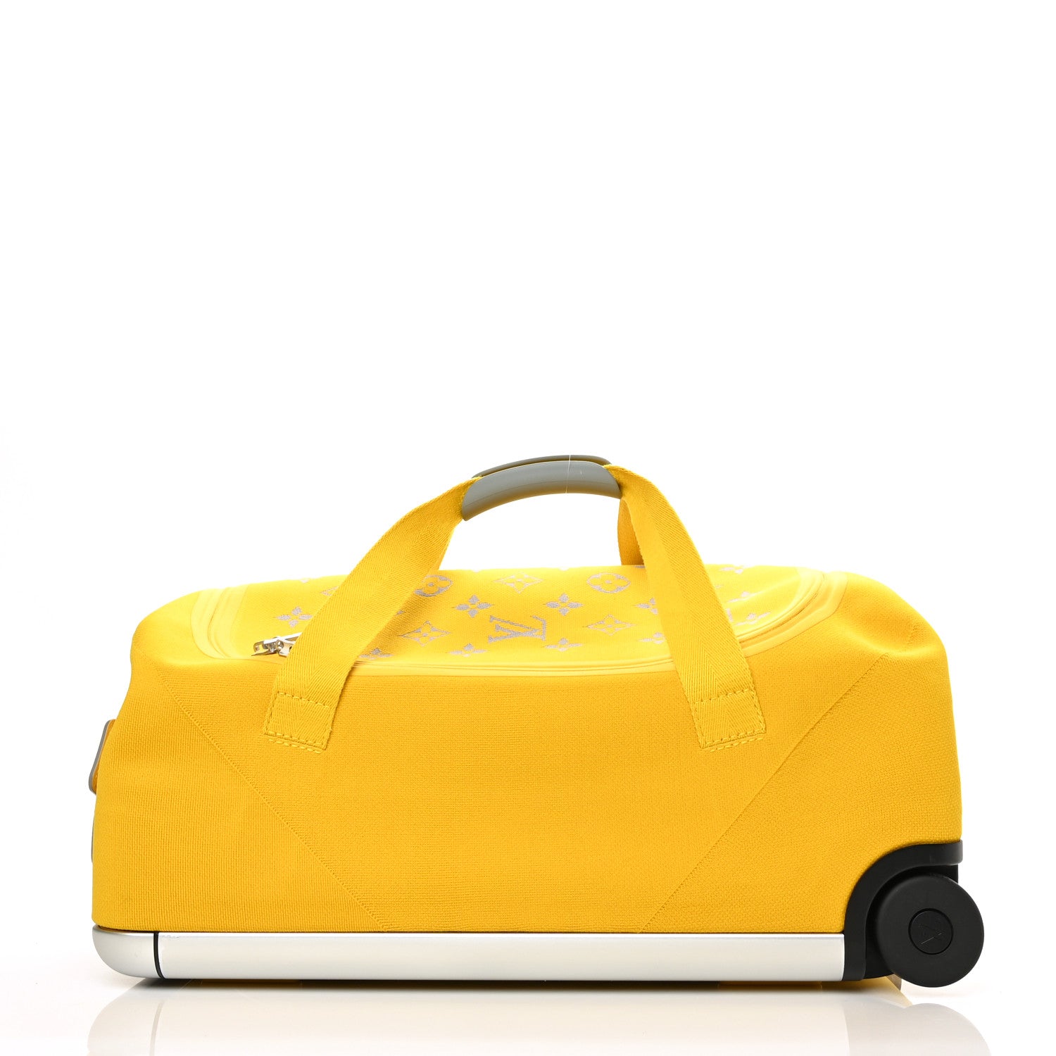 Louis Vuitton Knit Monogram Horizon Soft Duffle 55 Jaune 4 of 8