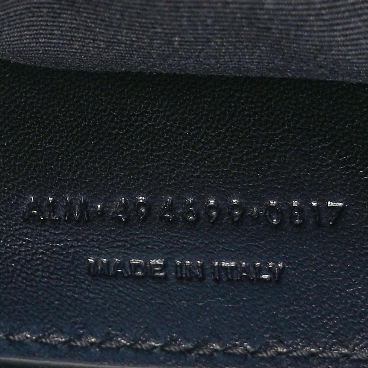 Saint Laurent Metallic Calfskin Y Quilted Monogram Small Loulou Chain Satchel Blue Royal 7 of 10