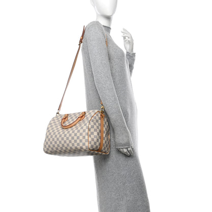 Louis Vuitton Damier Azur Speedy Bandouliere 30 2 of 10