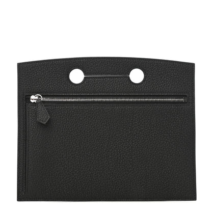 Hermes Togo Backpocket Pouch 25 Black 1 of 7