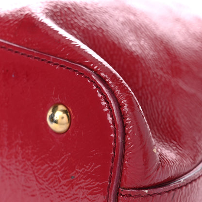 Saint Laurent Patent Calfskin Medium Muse Red 5 of 32