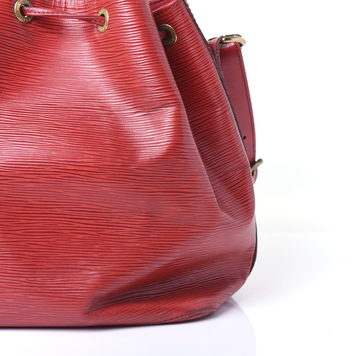 Louis Vuitton Epi Petit Noe Castillan Red 11 of 19