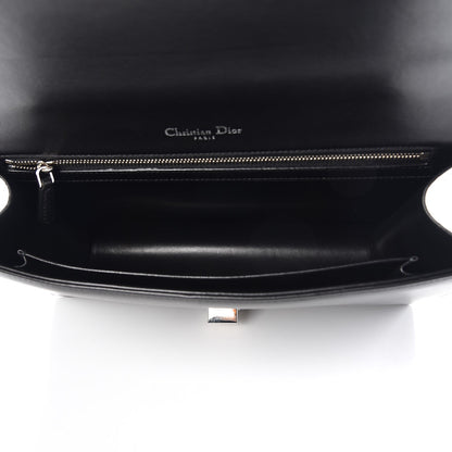 Christian Dior Lambskin Python Large Diorama Flap Bag Black White 5 of 7