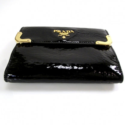 Prada Vernice Wallet Black 4 of 9