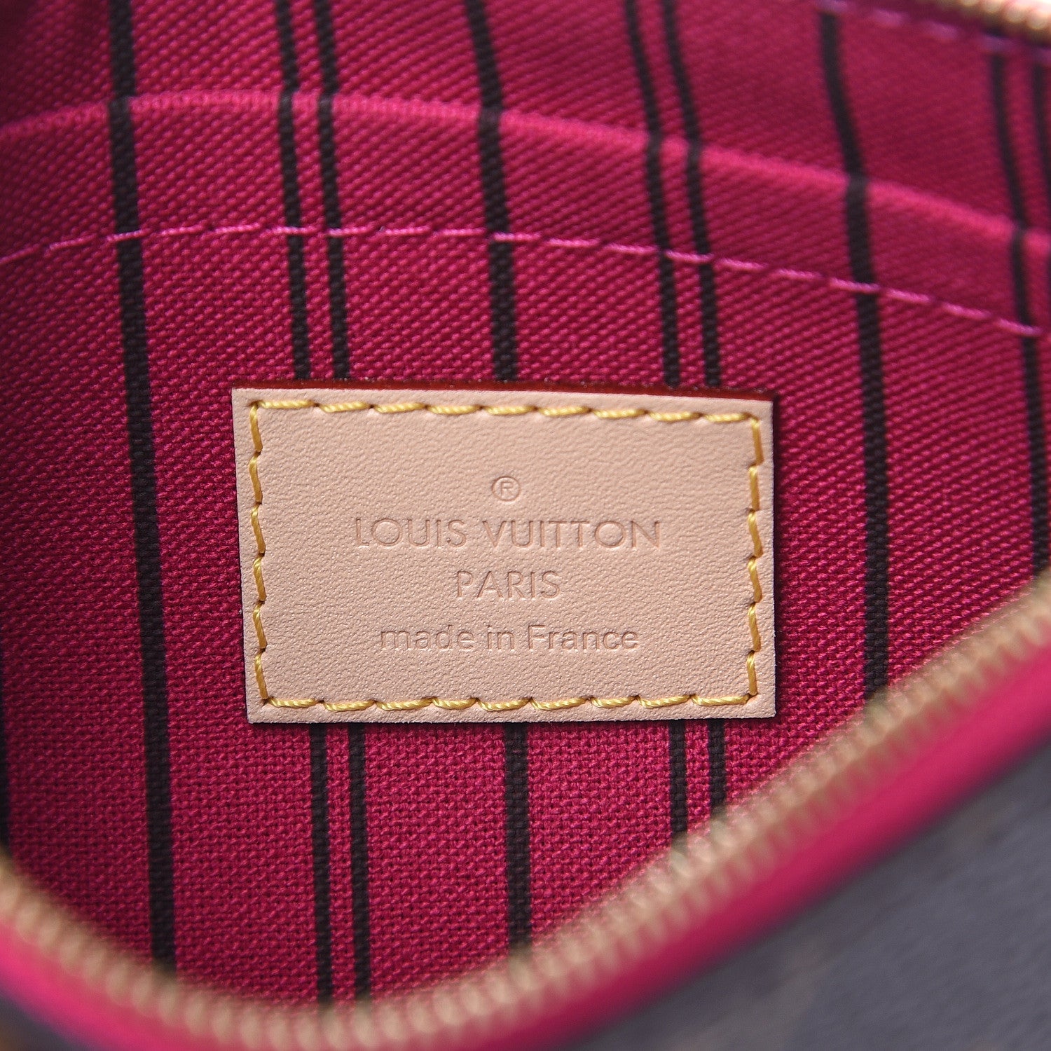 Louis Vuitton Monogram Neverfull PM Pochette Pivoine 6 of 7